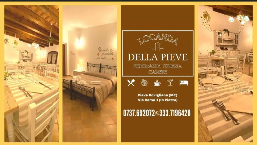 Locanda Della Pieve Pievebovigliana Εξωτερικό φωτογραφία